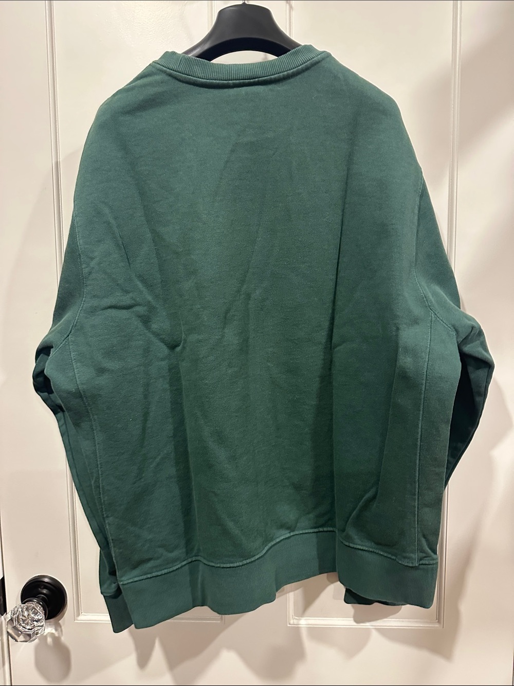 Nike Green Crewneck Sweatshirt with Embroidered Logo - Picture 3 of 3